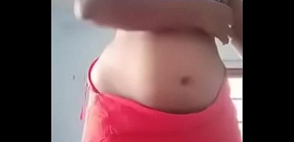  Swathi naidu latest videos while shooting dress change part -1